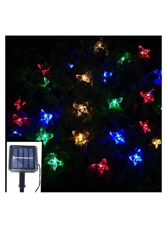 Generic 6.5m Solar Butterfly Fairy Lights for Outdoor Use with Waterproof Lights, 8 Modes Auto On and Off with Light Sensor, Multicolour
Generic 6.5m Solar Butterfly Fairy Lights for Outdoor Use with Waterproof Lights, 8 Modes Auto On and Off with Light Sensor, Multicolour