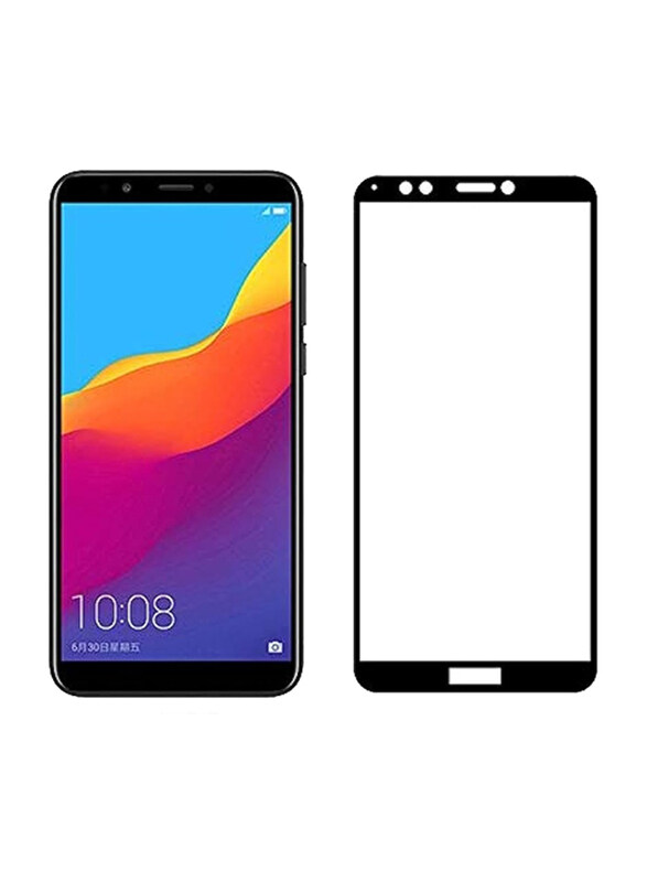 Muzz Honor 7C Full Coverage 3D Curved Tempered Glass Screen Protector, Black/Clear
Muzz Honor 7C Full Coverage 3D Curved Tempered Glass Screen Protector, Black/Clear