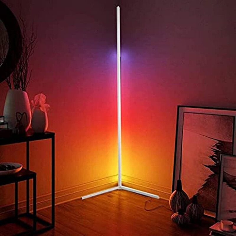 Suzberry Color Chang Smart Minimalist Nordic Style LED RGB Corner Floor Lamp with Remote Control & UK Plug, Black
Suzberry Color Chang Smart Minimalist Nordic Style LED RGB Corner Floor Lamp with Remote Control & UK Plug, Black