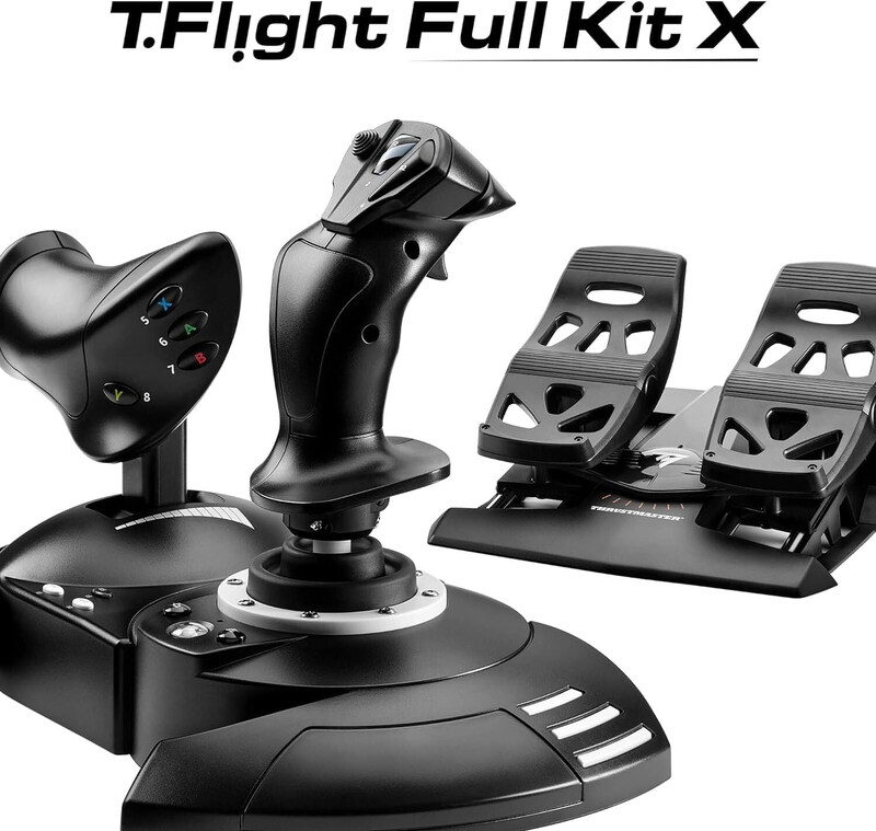 Thrustmaster Flight SIM T-Flight Full Kit for Xbox Serie X/S one/Windows, Black
Thrustmaster Flight SIM T-Flight Full Kit for Xbox Serie X/S one/Windows, Black