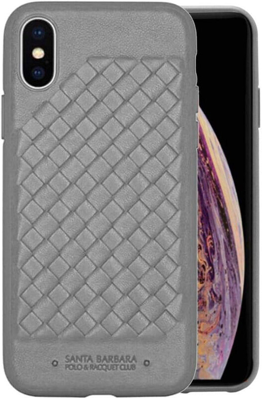 Santa Barbara Polo & Racquet Club Apple iPhone XS Max Vituoso Series Leather Mobile Phone Case Cover, Grey
Santa Barbara Polo & Racquet Club Apple iPhone XS Max Vituoso Series Leather Mobile Phone Case Cover, Grey