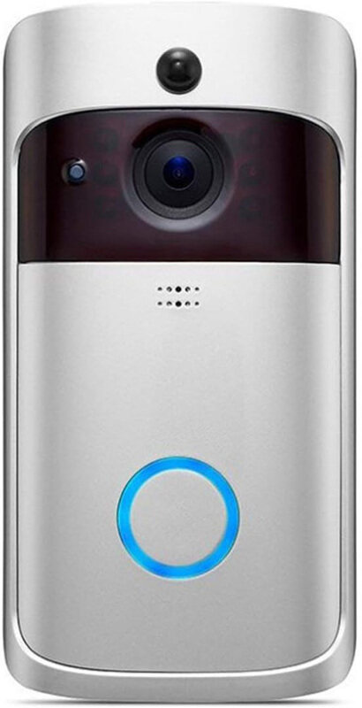 Generic Smart Wireless Phone Door Bell Camera WiFi Smart Video Intercom Ring Doorbell Motion Detection Video, Grey
Generic Smart Wireless Phone Door Bell Camera WiFi Smart Video Intercom Ring Doorbell Motion Detection Video, Grey