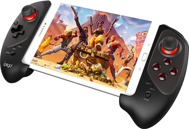 Ipega PG-9083 Wireless Adapter 3.0 Joystick Gamepad with 5-10 Inch Telescopic Holder for Mobile Phone/Tablet/Android, Black
Ipega PG-9083 Wireless Adapter 3.0 Joystick Gamepad with 5-10 Inch Telescopic Holder for Mobile Phone/Tablet/Android, Black