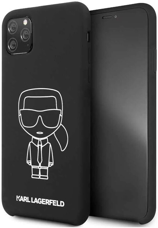 Karl Lagerfeld Apple iPhone 11 Pro Ikonik Silicone Mobile Phone Case Cover, White/Black
Karl Lagerfeld Apple iPhone 11 Pro Ikonik Silicone Mobile Phone Case Cover, White/Black