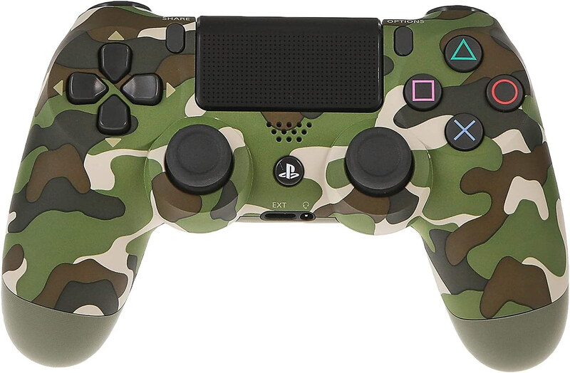 Sony Dualshock 4 V2 Wireless Controller for PlayStation 4 (PS4), Green Camouflage
Sony Dualshock 4 V2 Wireless Controller for PlayStation 4 (PS4), Green Camouflage