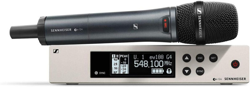 Sennheiser Pro Audio Sennheiser Wireless Dynamic Cardioid Microphone System-A Band, Black
Sennheiser Pro Audio Sennheiser Wireless Dynamic Cardioid Microphone System-A Band, Black