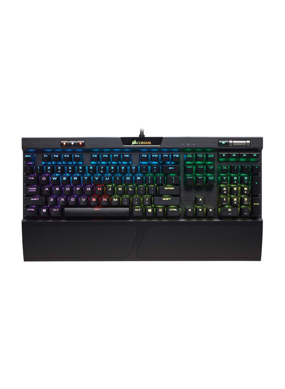N/a Corsair RGB MK.2 Mechanical Gaming Keyboard USB Pass-through & Media Controls Tactile & Quiet, Black
N/a Corsair RGB MK.2 Mechanical Gaming Keyboard USB Pass-through & Media Controls Tactile & Quiet, Black