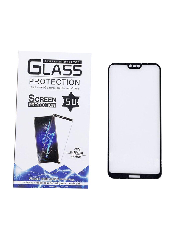 Generic Huawei Nova 3E Full Cover 3D Film Anti-Brust 2.5D Tempered Glass Screen Protector, Black/Clear
Generic Huawei Nova 3E Full Cover 3D Film Anti-Brust 2.5D Tempered Glass Screen Protector, Black/Clear