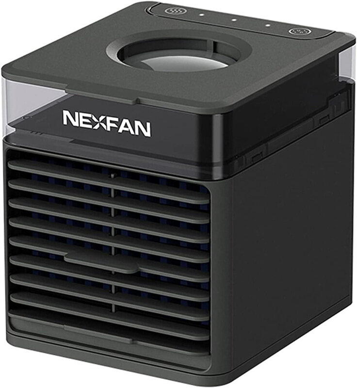 Irovami Portable Nexfan 3 Wind Speed Aromatically Air Purification Conditioner Cooler, Black
Irovami Portable Nexfan 3 Wind Speed Aromatically Air Purification Conditioner Cooler, Black