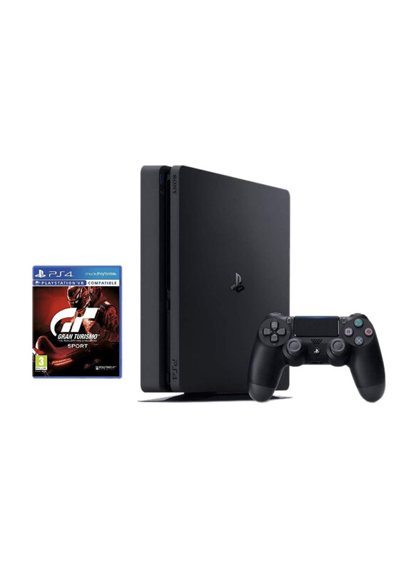 Sony PlayStation 4 Slim Console, 1TB, with 1 Controller and Gt Gran Turismo, Black
Sony PlayStation 4 Slim Console, 1TB, with 1 Controller and Gt Gran Turismo, Black
