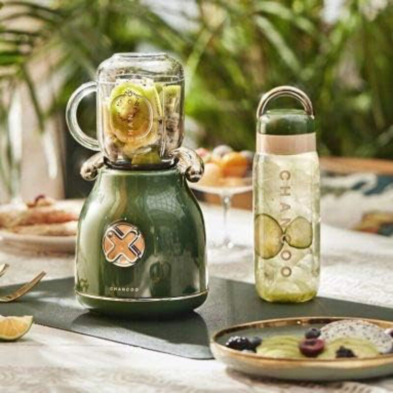 Chancoo 500ml Portable Juicer with Two Cups 10 Seconds Freshly Squeezed Quickly Break Ice for Home, Clear
Chancoo 500ml Portable Juicer with Two Cups 10 Seconds Freshly Squeezed Quickly Break Ice for Home, Clear