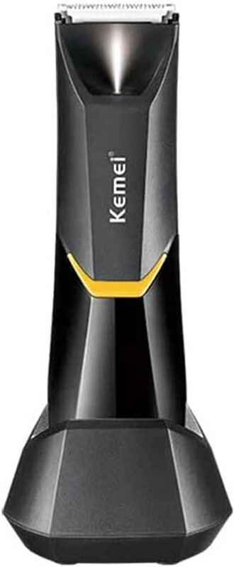 KEMEI Professional Body Hair Trimmer with LED Light for Unisex, KM-3208, Black
KEMEI Professional Body Hair Trimmer with LED Light for Unisex, KM-3208, Black