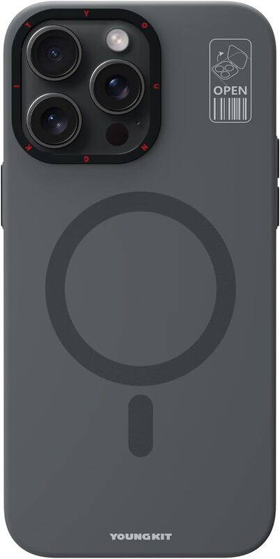 Youngkit Apple iPhone 15 Pro Max Hermit Bracket Full Protection & Ultra Slim Mobile Phone Case Cover with Built-in Stand and MagSafe, Grey
Youngkit Apple iPhone 15 Pro Max Hermit Bracket Full Protection & Ultra Slim Mobile Phone Case Cover with Built-in Stand and MagSafe, Grey
