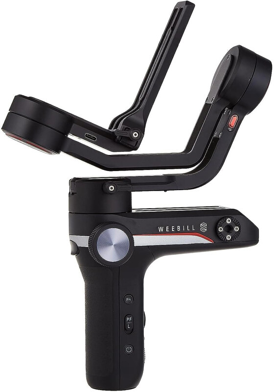 Generic Zhiyun Weebill S 3-Axis Handheld Gimbal for Mirrorless Cameras Stabilizer, Black
Generic Zhiyun Weebill S 3-Axis Handheld Gimbal for Mirrorless Cameras Stabilizer, Black