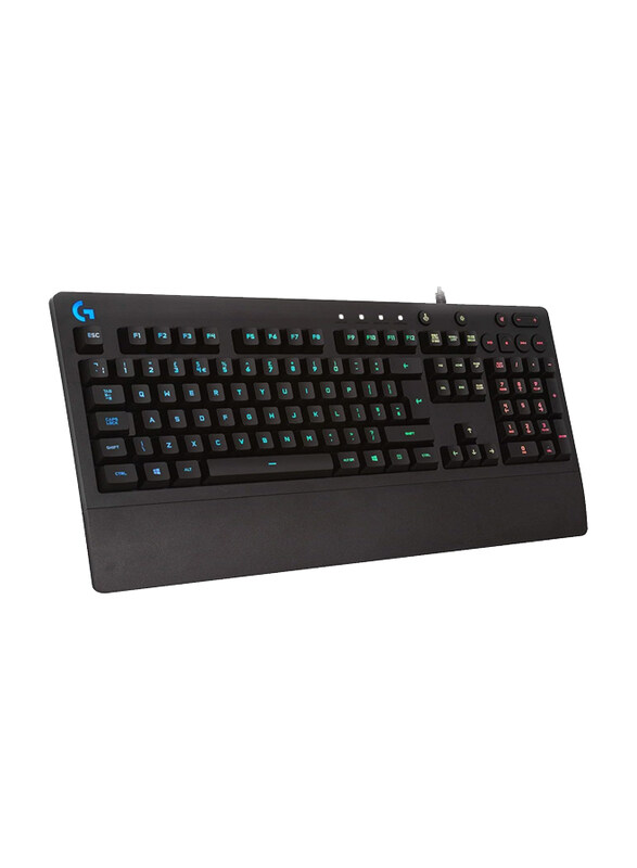 Generic Logitech G213 Prodigy Spill-Resistant Gaming Keyboard with RGB Lightsync Backlit Keys, Black
Generic Logitech G213 Prodigy Spill-Resistant Gaming Keyboard with RGB Lightsync Backlit Keys, Black