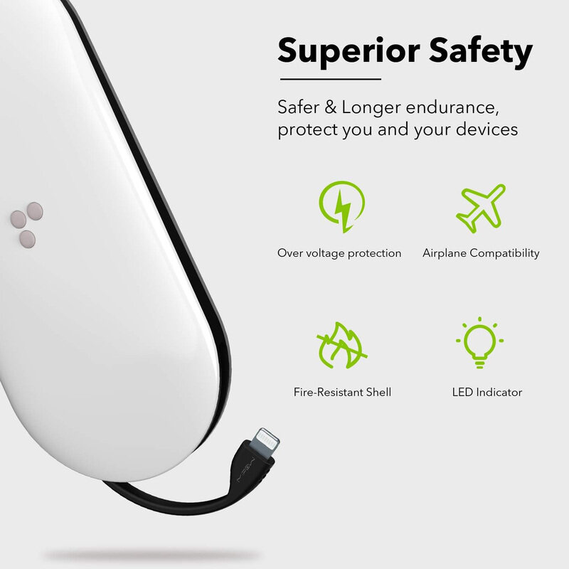 Mipow 10000mAh Power Boost Power Cube X3 Power Bank with Lightning and Micro-USB Input, White
Mipow 10000mAh Power Boost Power Cube X3 Power Bank with Lightning and Micro-USB Input, White