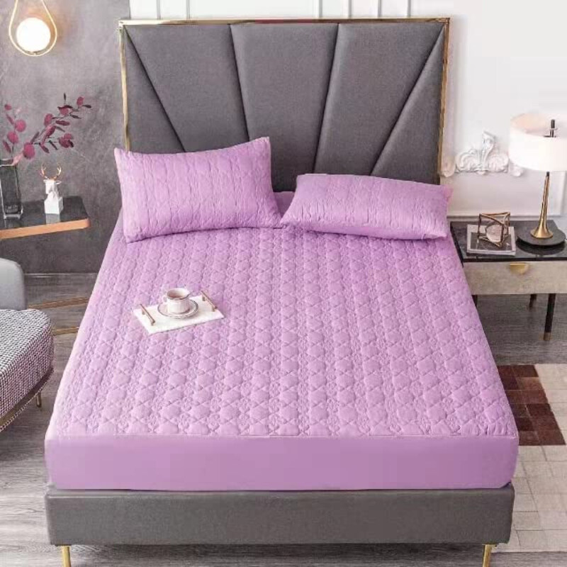 Generic Quilted Hypoallergenic Waterproof Deep Pocket Bed Fitted Mattress Protector, 120 x 200cm, Light Purple
Generic Quilted Hypoallergenic Waterproof Deep Pocket Bed Fitted Mattress Protector, 120 x 200cm, Light Purple