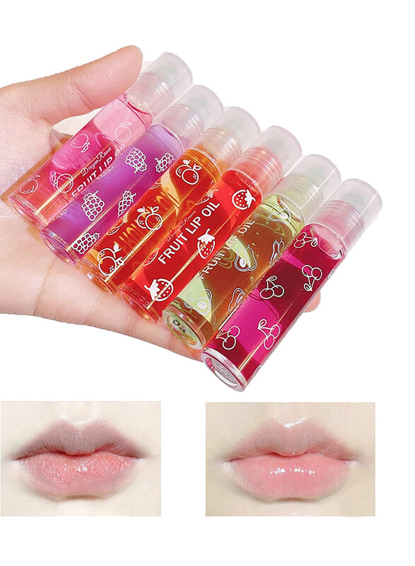 Gireatick Moisturizing Roll-On Fruity Flavours Lip Gloss Set, 6 Pieces, Multicolour
Gireatick Moisturizing Roll-On Fruity Flavours Lip Gloss Set, 6 Pieces, Multicolour