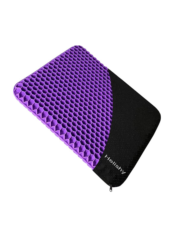 Helishy Double Thick Orthopaedic Gel Enhanced Seat Cushion with Non-Slip Cover, Purple
Helishy Double Thick Orthopaedic Gel Enhanced Seat Cushion with Non-Slip Cover, Purple