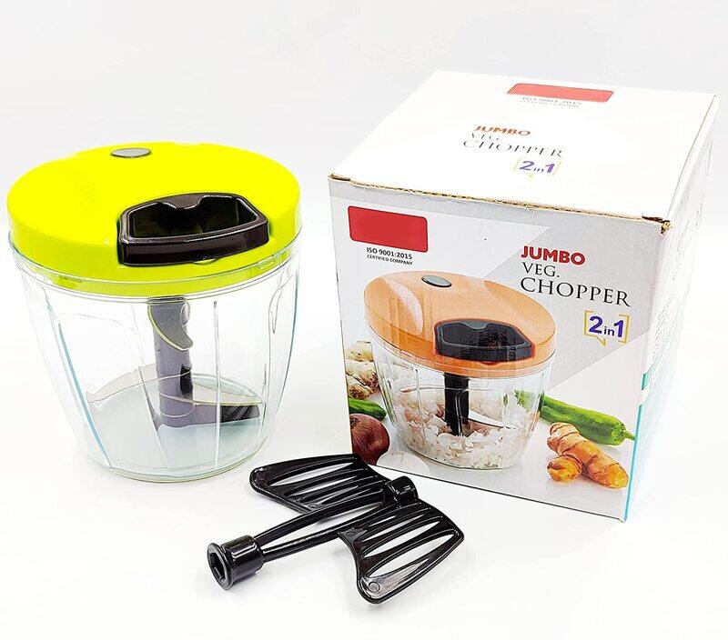 Selecto 900ml Besto Jumbo Manual Chopper & Food Processor with Storage Lid, Green
Selecto 900ml Besto Jumbo Manual Chopper & Food Processor with Storage Lid, Green