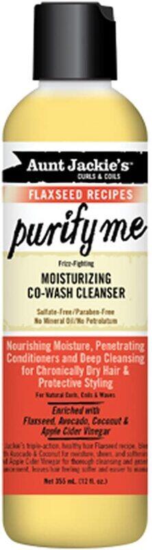 Aunt Jackie's Flaxseed Recipes Purify Me Moisturizing Co-Wash Cleanser, Pack of 3, 12oz
Aunt Jackie's Flaxseed Recipes Purify Me Moisturizing Co-Wash Cleanser, Pack of 3, 12oz