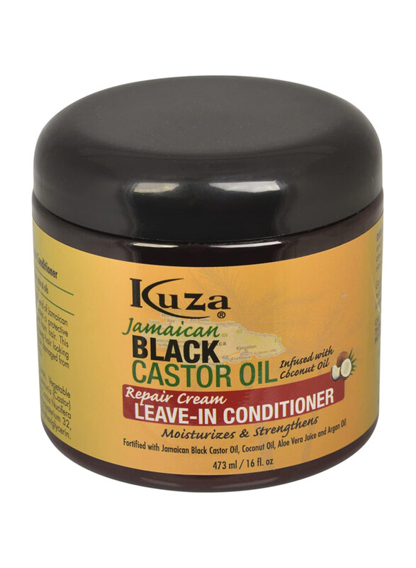 Kuza Naturals Jamaican Black Castor Oil Repair Cream Leave in Conditioner, 473ml
Kuza Naturals Jamaican Black Castor Oil Repair Cream Leave in Conditioner, 473ml