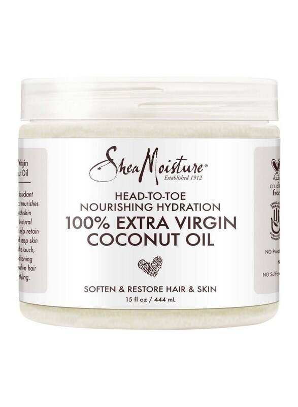 Shea Moisture Extra Virgin Coconut Oil Head-To-Toe Nourishing Hydration for All Hair Types, 15oz
Shea Moisture Extra Virgin Coconut Oil Head-To-Toe Nourishing Hydration for All Hair Types, 15oz