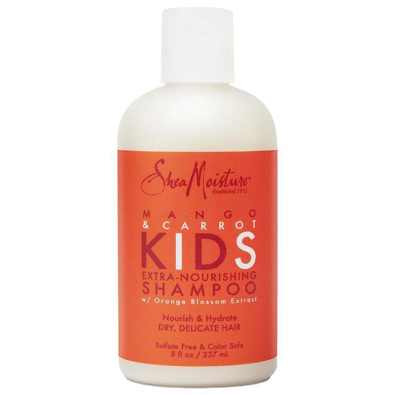 Shea Moisture Mango & Carrot Kids Extra Nourishing Shampoo for All Hair Types, 237ml
Shea Moisture Mango & Carrot Kids Extra Nourishing Shampoo for All Hair Types, 237ml