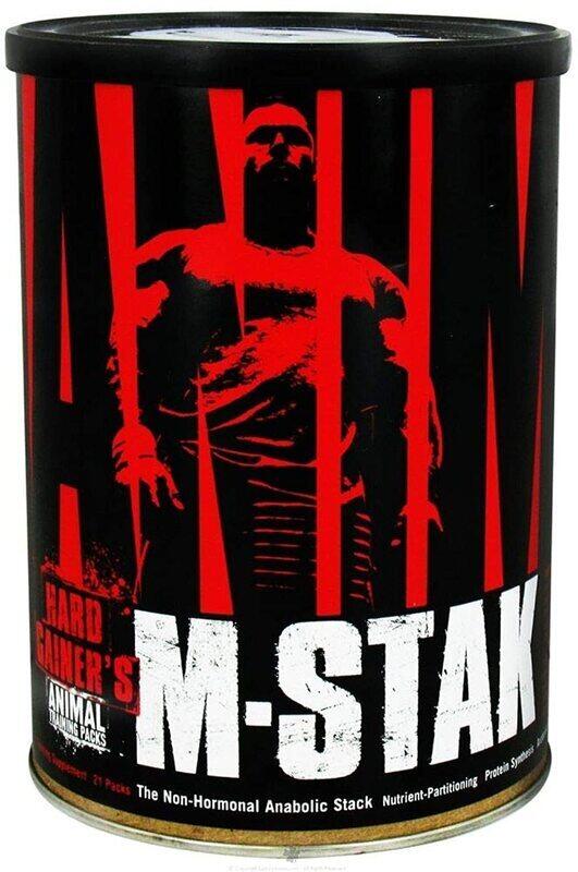 Universal Nutrition Animal M-Stak Non-Hormonal Anabolic Stack Dietary Supplements, 21 Pieces, Grapefruit, Ginger
Universal Nutrition Animal M-Stak Non-Hormonal Anabolic Stack Dietary Supplements, 21 Pieces, Grapefruit, Ginger