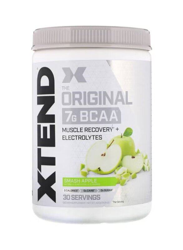 Scivation Xtend The Original 7G BCAA Muscle Recovery Supplement, 30 Servings, Smash Apple
Scivation Xtend The Original 7G BCAA Muscle Recovery Supplement, 30 Servings, Smash Apple