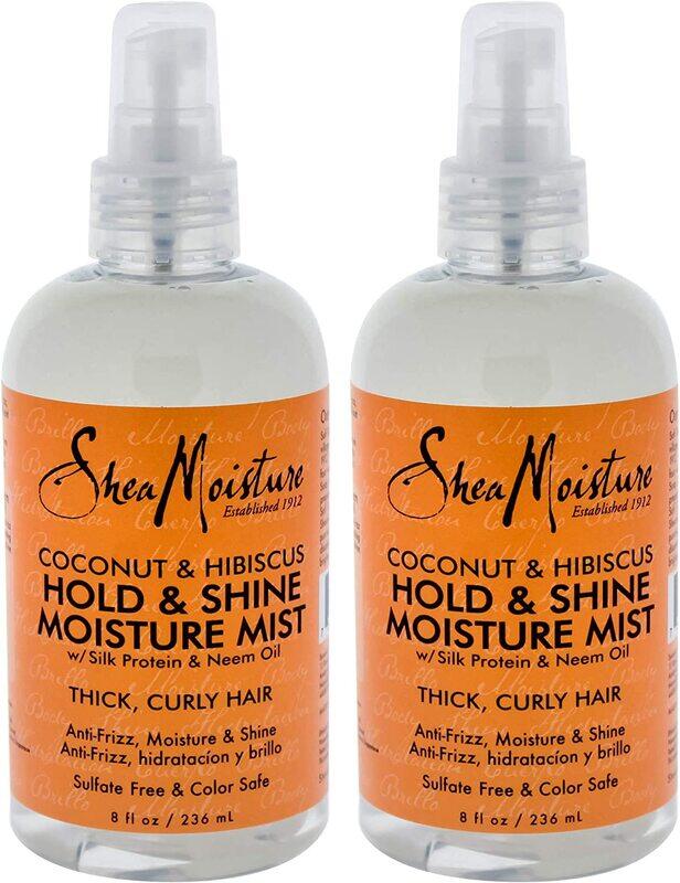 Shea Moisture Coconut And Hibiscus Hold And Shine Moisture Mist For Unisex, 8Oz
Shea Moisture Coconut And Hibiscus Hold And Shine Moisture Mist For Unisex, 8Oz
