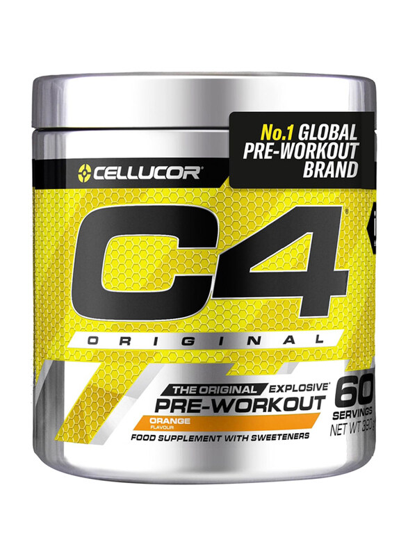 Cellucor C4 Original Beta Alanine Sports Nutrition Bulk Best Pre-Workout Energy Drink Food Supplements Creatine Monohydrate, 60 Servings, Orange Burst
Cellucor C4 Original Beta Alanine Sports Nutrition Bulk Best Pre-Workout Energy Drink Food Supplements Creatine Monohydrate, 60 Servings, Orange Burst