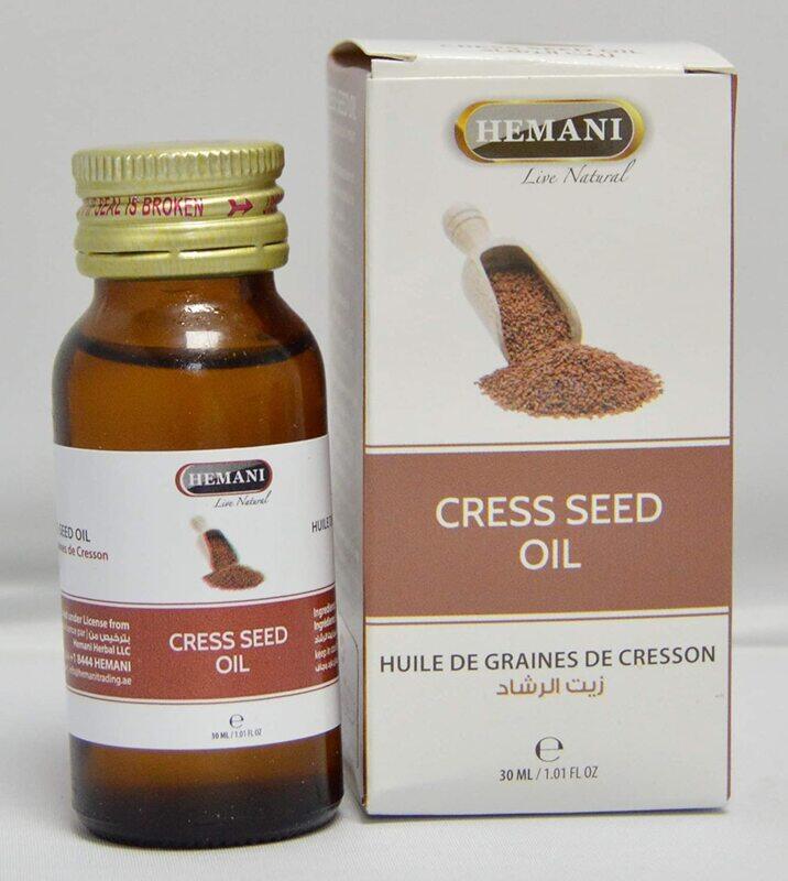 Hemani Herbal Oil Cress Oil, 30ml