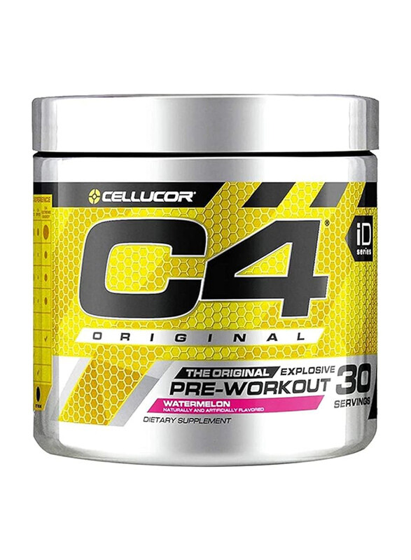 Cellucore C4 Original Pre Workout Energy Powder, 30 Servings, Watermelon
Cellucore C4 Original Pre Workout Energy Powder, 30 Servings, Watermelon