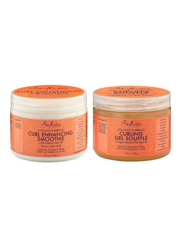 Shea Moisture Curl Enhancing Smoothie and Curling Gel Souffle Set for All Hair Types, 2 Pieces
Shea Moisture Curl Enhancing Smoothie and Curling Gel Souffle Set for All Hair Types, 2 Pieces