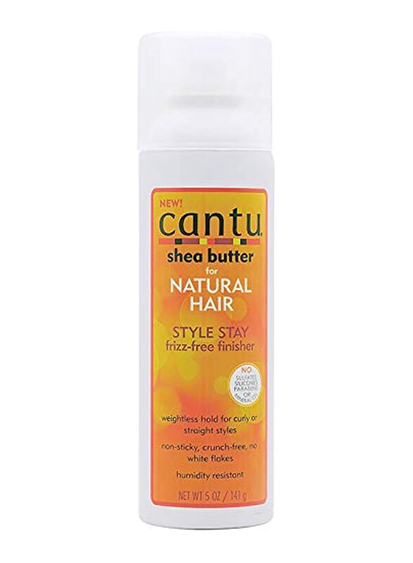 Cantu Shea Butter Style Stay Frizz-Free Finisher Spray for All Hair Types, 141gm
Cantu Shea Butter Style Stay Frizz-Free Finisher Spray for All Hair Types, 141gm