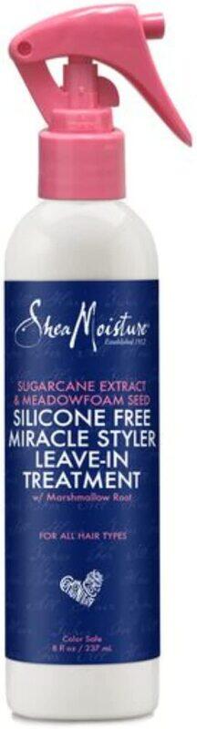 Shea Moisture Sugarcane Extract & Meadow foam Seed Silicone Free Miracle Styler Leave-In Treatment, 237ml
Shea Moisture Sugarcane Extract & Meadow foam Seed Silicone Free Miracle Styler Leave-In Treatment, 237ml