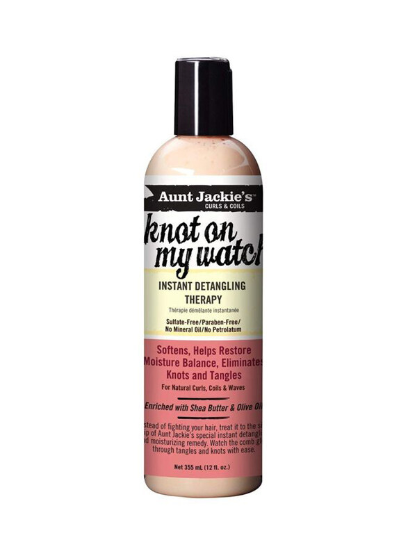 Aunt Jackie's Knot On My Watch Instant Detangling Therapy for All Hair Types, 2 x 355ml
Aunt Jackie's Knot On My Watch Instant Detangling Therapy for All Hair Types, 2 x 355ml