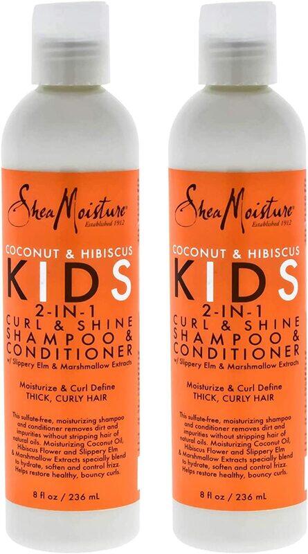 Shea Moisture Coconut Hibiscus Kids 2-In-1 Curl Shine Shampoo & Conditioner, 8Oz
Shea Moisture Coconut Hibiscus Kids 2-In-1 Curl Shine Shampoo & Conditioner, 8Oz