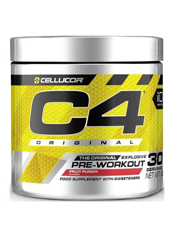 Cellucor C4 Original Beta Alanine Sports Nutrition Bulk Pre Workout Creatine Monohydrate Energy Drink Supplements Powder for Men & Women, 30 Servings,
Cellucor C4 Original Beta Alanine Sports Nutrition Bulk Pre Workout Creatine Monohydrate Energy Drink Supplements Powder for Men & Women, 30 Servings,