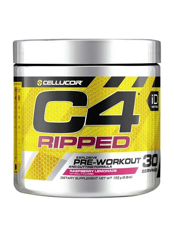 Cellucor C4 Ripped Explosive Pre-Workout Powder, 30 Servings, Raspberry Lemonade
Cellucor C4 Ripped Explosive Pre-Workout Powder, 30 Servings, Raspberry Lemonade