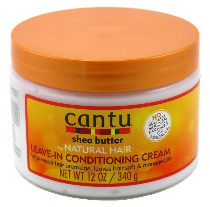 Cantu Shea Butter For Natural Hair Leave-In Conditioning Cream for All Hair Types, 12oz
Cantu Shea Butter For Natural Hair Leave-In Conditioning Cream for All Hair Types, 12oz