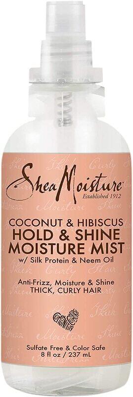 Shea Moisture Coconut and Hibiscus Hold and Shine Moisture Mist for Damaged Hair, 237ml
Shea Moisture Coconut and Hibiscus Hold and Shine Moisture Mist for Damaged Hair, 237ml