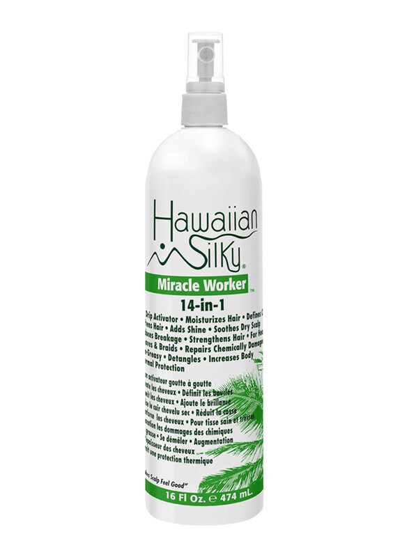 Hawaiian Silky 14 In 1 Hair Moisturizer Miracle Worker for All Hair Types, 16 oz
Hawaiian Silky 14 In 1 Hair Moisturizer Miracle Worker for All Hair Types, 16 oz