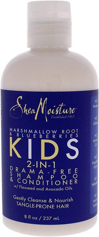 Shea Moisture Marshmallow Root & Blueberries Kids 2-in-1 Drama Free Shampoo & Conditioner, 237ml
Shea Moisture Marshmallow Root & Blueberries Kids 2-in-1 Drama Free Shampoo & Conditioner, 237ml