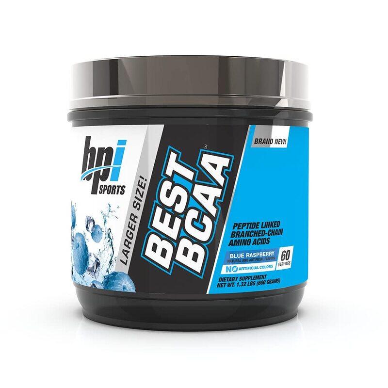 BPI Sports Best BCAA Branched Chain Amino Acids Muscle Protein, 600g, Blue Raspberry
BPI Sports Best BCAA Branched Chain Amino Acids Muscle Protein, 600g, Blue Raspberry