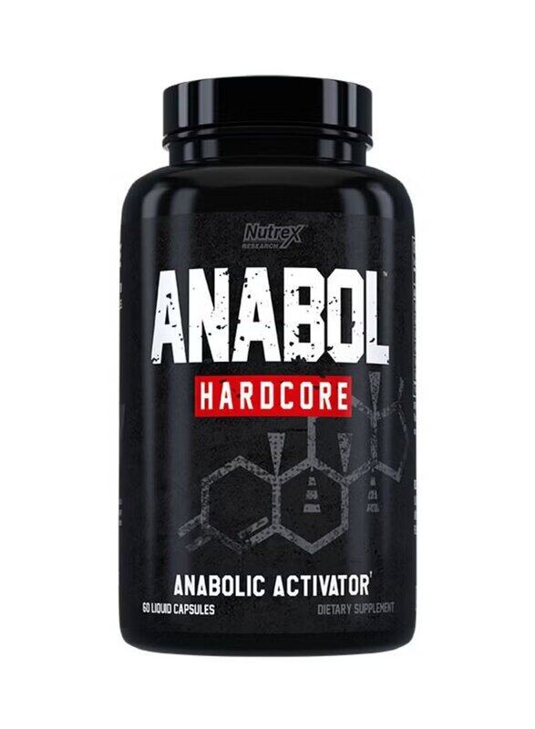 Nutrex Research Anabol Hardcore Activator Muscle Builder & Hardening Agent, 60 Capsules
Nutrex Research Anabol Hardcore Activator Muscle Builder & Hardening Agent, 60 Capsules