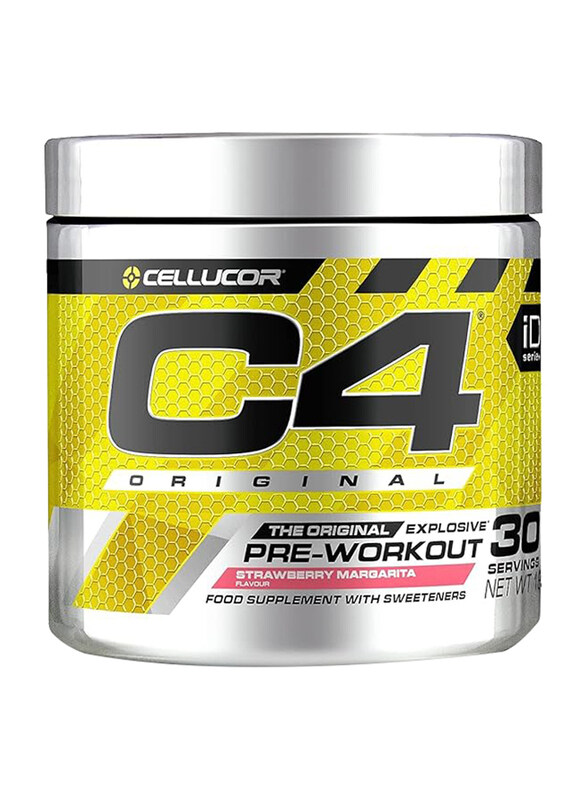 Cellucore C4 Original Beta Alanine Sports Nutrition Bulk Pre Workout Powder, 30 Servings, Strawberry Margarita
Cellucore C4 Original Beta Alanine Sports Nutrition Bulk Pre Workout Powder, 30 Servings, Strawberry Margarita