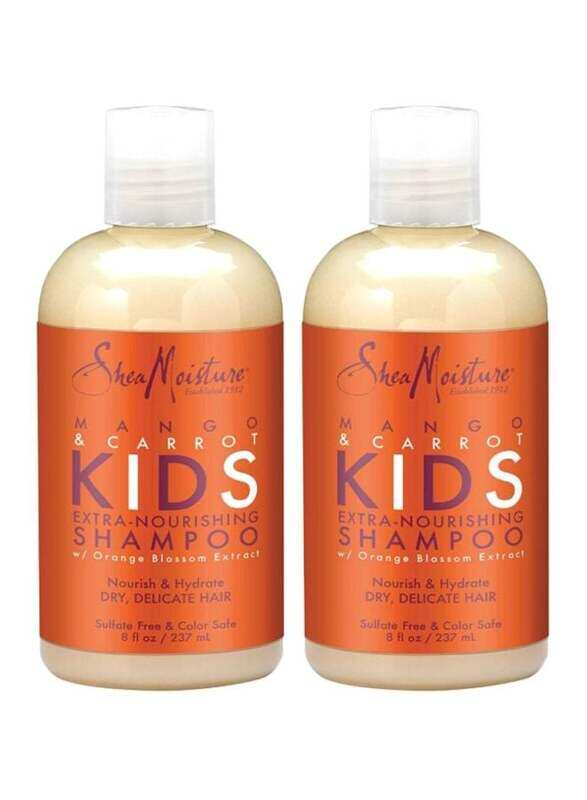 Shea Moisture Mango and Carrot Extra-Nourishing Shampoo Set for All Hair Types, 2 Pieces
Shea Moisture Mango and Carrot Extra-Nourishing Shampoo Set for All Hair Types, 2 Pieces