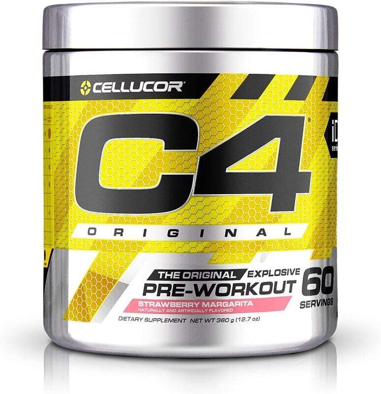 Cellucor C4 The Original Explosive Pre-Workout Powder, 60 Servings, Strawberry Margarita
Cellucor C4 The Original Explosive Pre-Workout Powder, 60 Servings, Strawberry Margarita